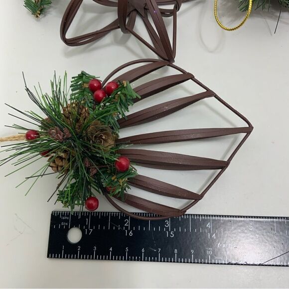 Lot of 3 Christmas Tree Ornaments - Picture 4 of 4